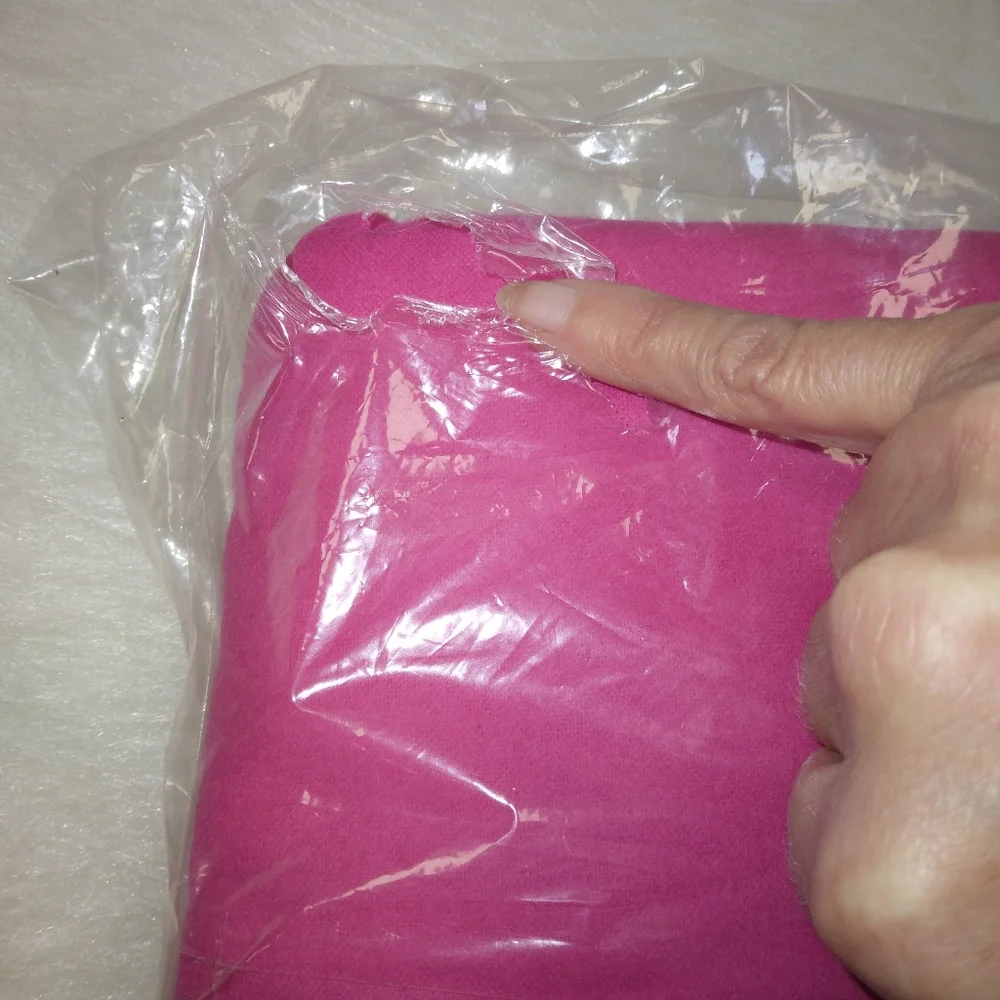 FABRIC Joann Hot Pink Cozy Solid Flannel, 2 yards
